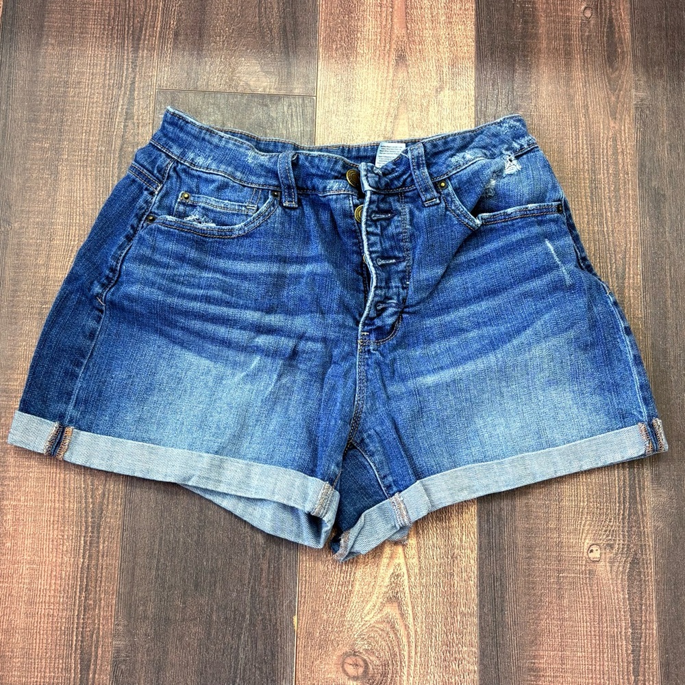Time and Tru Blue Jean Shorts